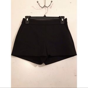 Mid Rise Black Express Shorts